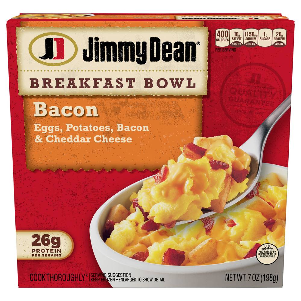 Jimmy Dean Breakfast Bowl (bacon)