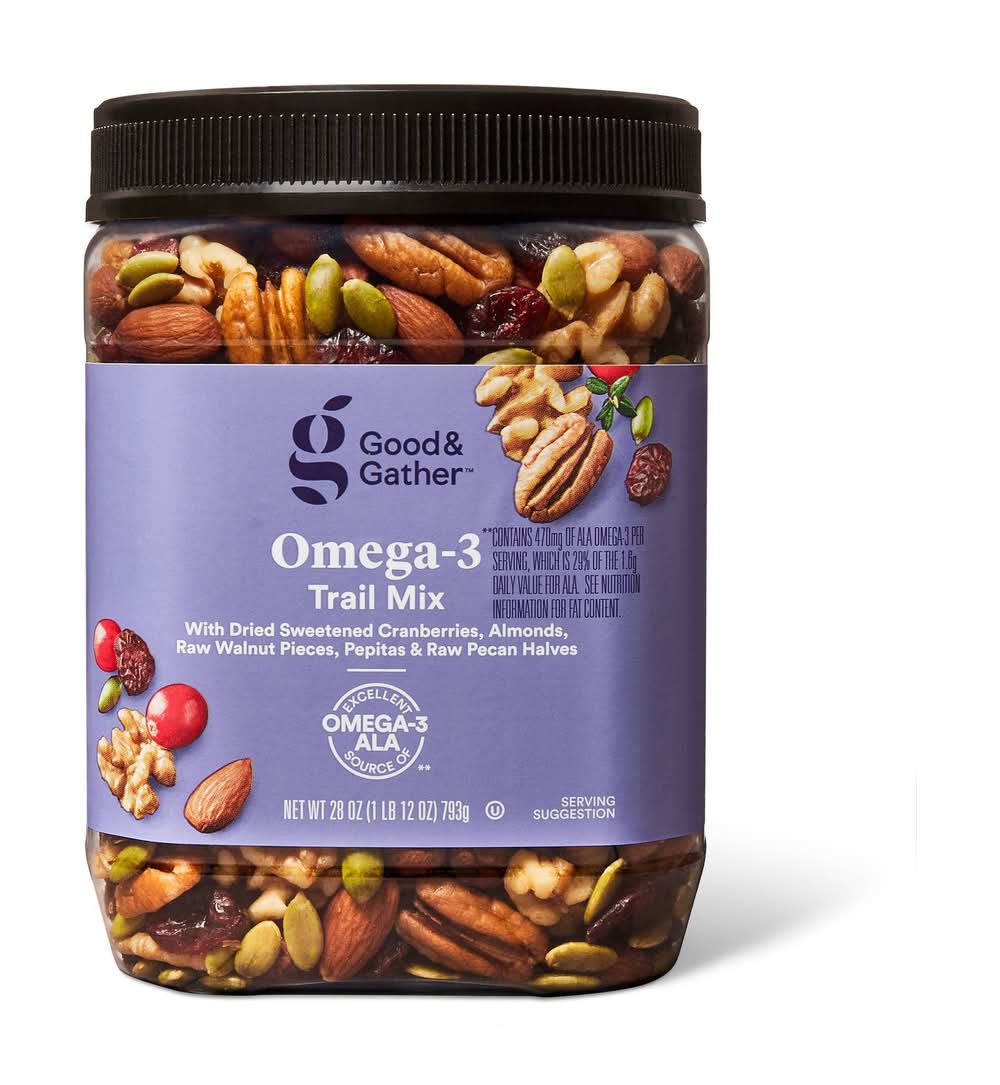 Good & Gather Omega-3 Trail Mix Nuts (28 oz)