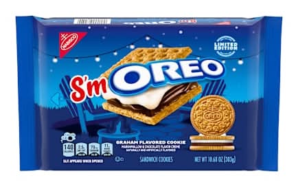 Oreo Limited Edition S'moreo Sandwich Cookies 10.68oz Smores