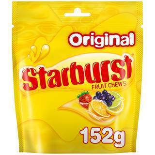 Starburst Orig Chews Pouch 152G