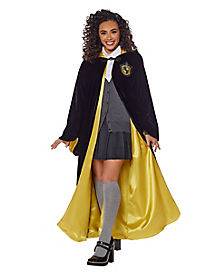 Adult Deluxe Hufflepuff Robe - Harry Potter (One Size Fits Most)