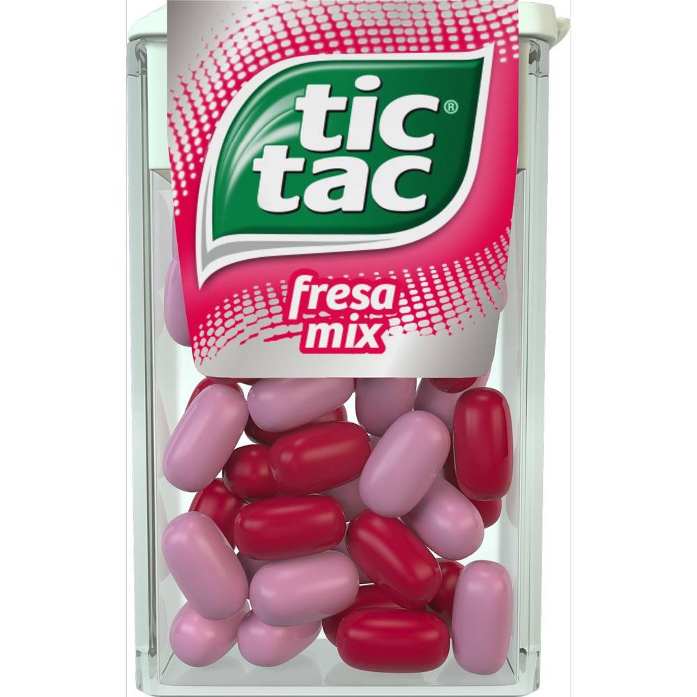 Caramelos fresa mix TIC TAC 18 gr