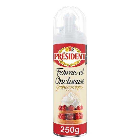 Président - Crème fouettée ferme et onctueuse (250g)