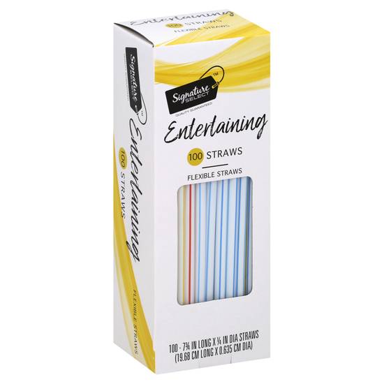 Signature Select Entertaining Straws (100 spoons)