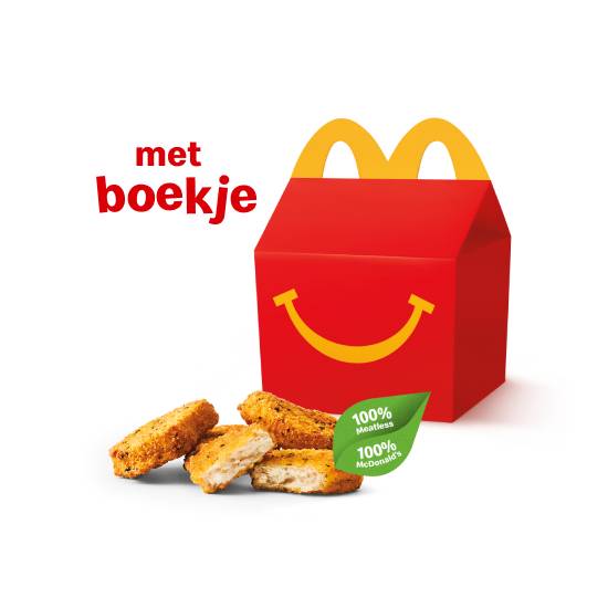 Happy Meal Veggie Nuggets 4 met Boekje