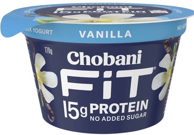 Chobani Fit Vanilla Greek Yoghurt 170g