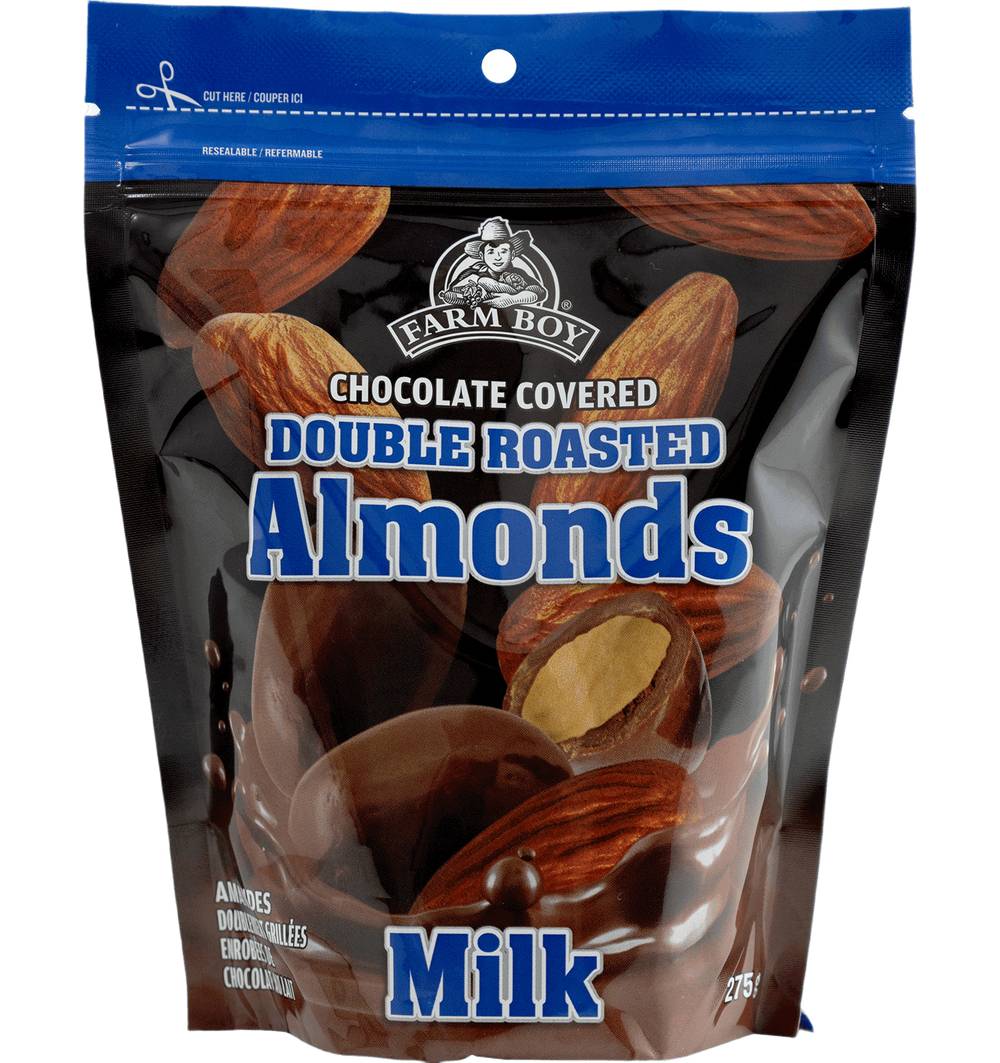 Farm Boy™ Milk Chocolate Covered Double Roasted Almonds (275 g)
