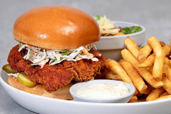 Spicy Crispy Chicken Burger