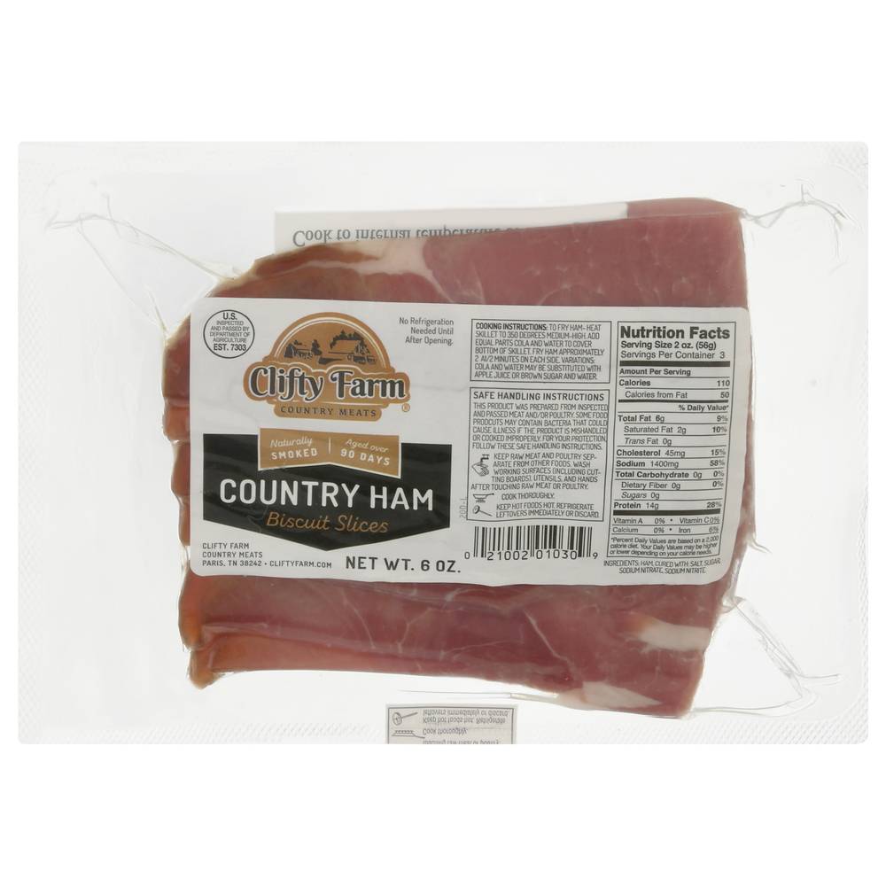 Clifty Farm Country Ham