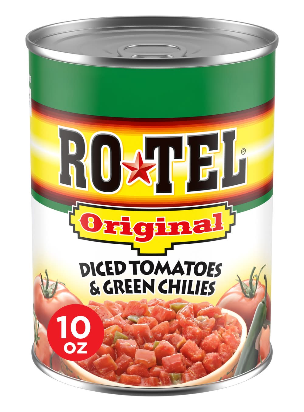 Ro-Tel Diced Tomatoes & Green Chilies, Original (10 oz)
