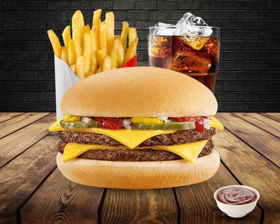 Double Cheese Burger 🍔