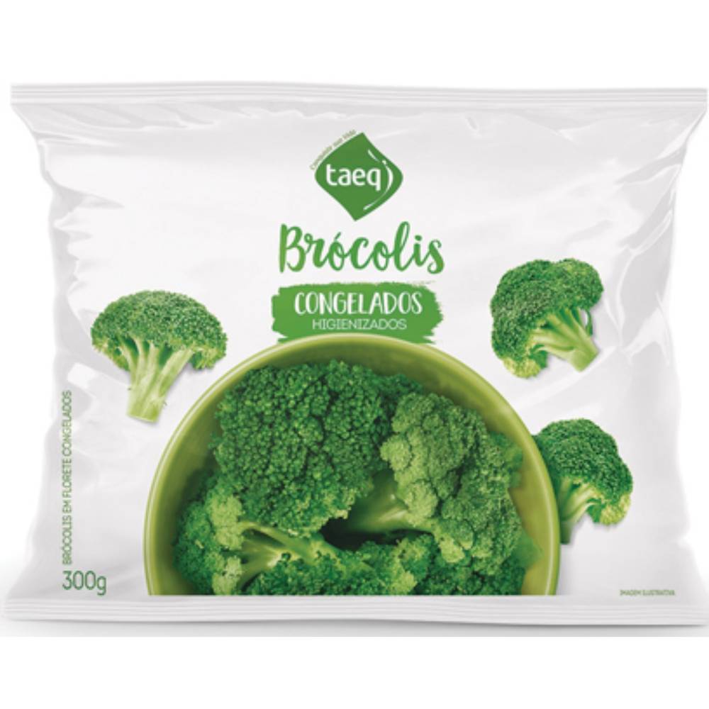 Taeq brócolis congelado e higienizado (300g)