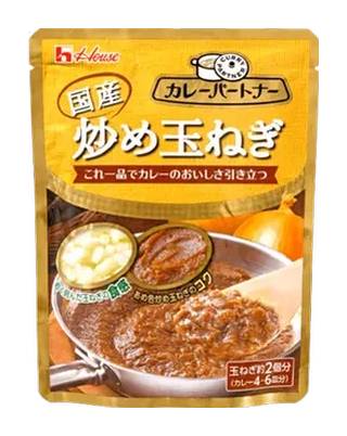 カレーパートナー 炒め玉ねぎ 具材用 ハウス  240g