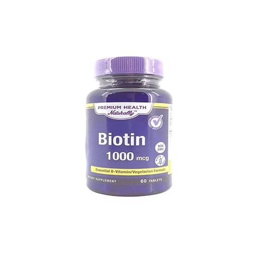 Premium Health Naturally Biotin 1000 Mcg