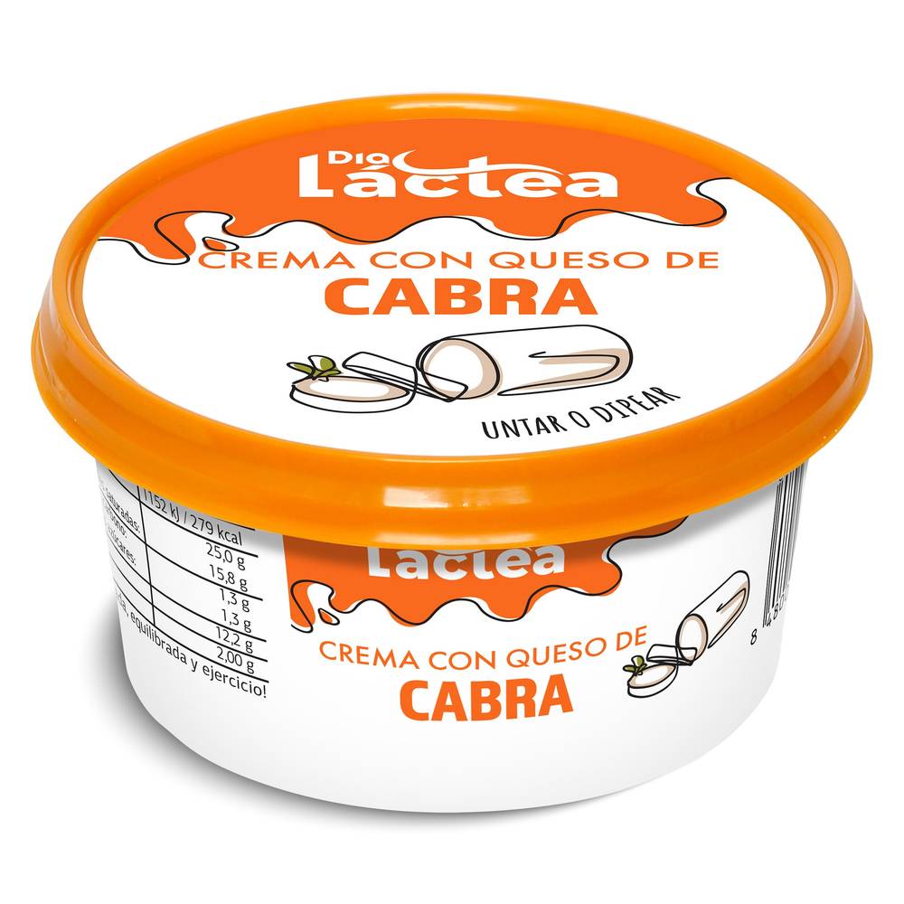 Crema Con Queso De Cabra Dia Láctea Tarrina 125 G