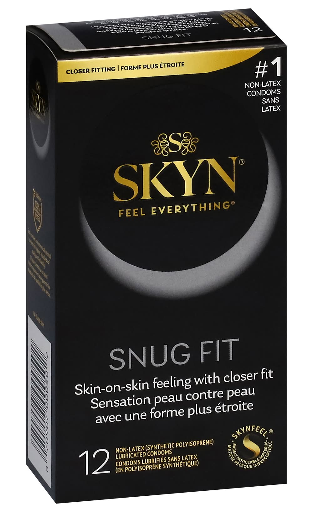 snug fit non lubricated condoms SNUG Fit Condoms 36-Count | Ultra-Thin, Vegan & PFAS-Free main image 0