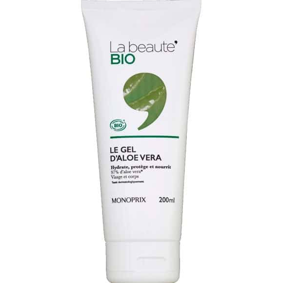 Monoprix La Beauté Bio - Le gel d'aloe vera hydrate et protège pour visage et corps (200ml)