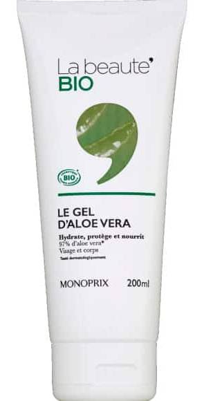 Monoprix La Beauté Bio - Le gel d'aloe vera hydrate et protège pour visage et corps (200ml)