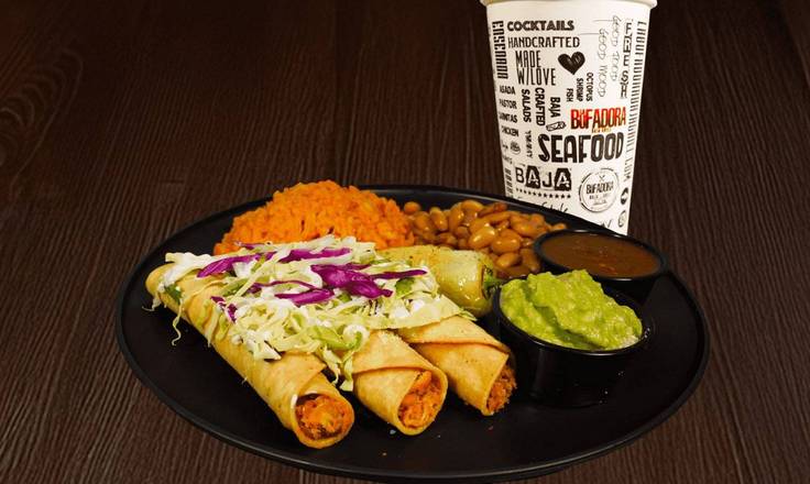 Combo #8 - Rolled Taquitos (3)