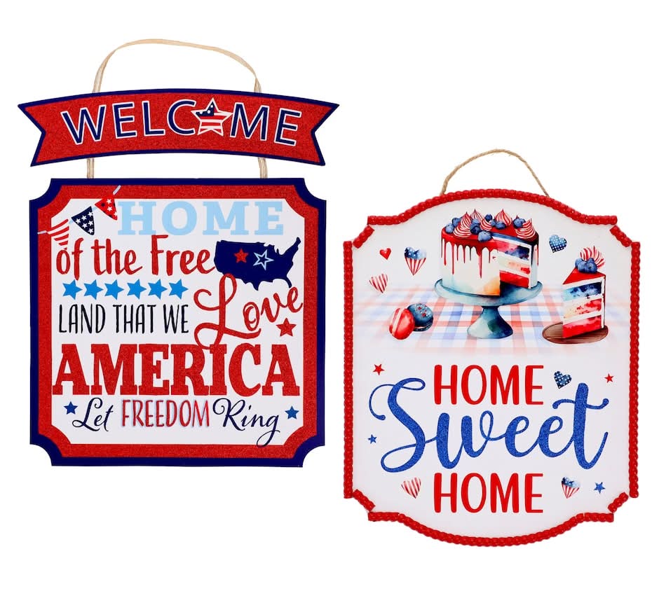 Patriotic Wall Décor, 1 ct.