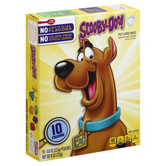 Betty Crocker Scooby-Doo! Fruit Flavored Snacks (10 ct)