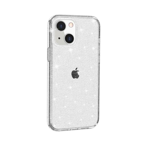 Space Case Glitter Clear iPhone 13 Case