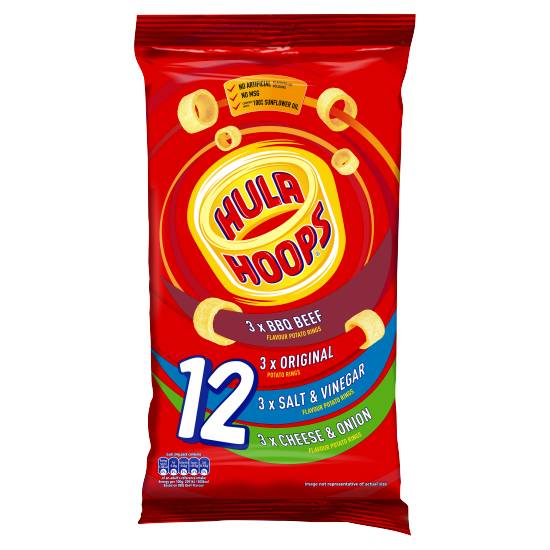 Hula Hoops Multiflavour Variety pack (12 ct)