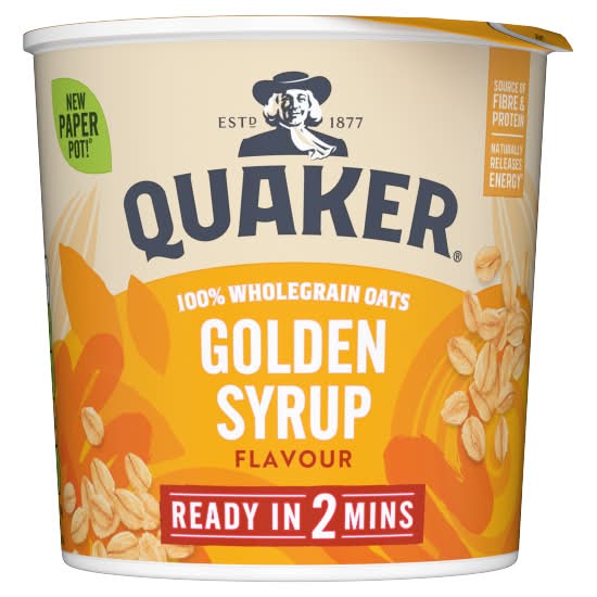 Quaker Oat So Simple Golden Syrup Porridge Pot (57g)
