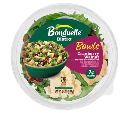 Bistro Cranberry Walnut Salad With Raspberry Vinaigrette (4.5 oz)