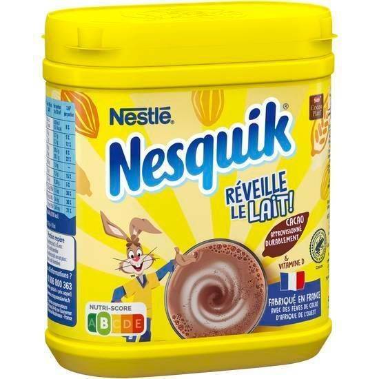 Nesquik poudre cacaotée boîte - nestlé - 500g