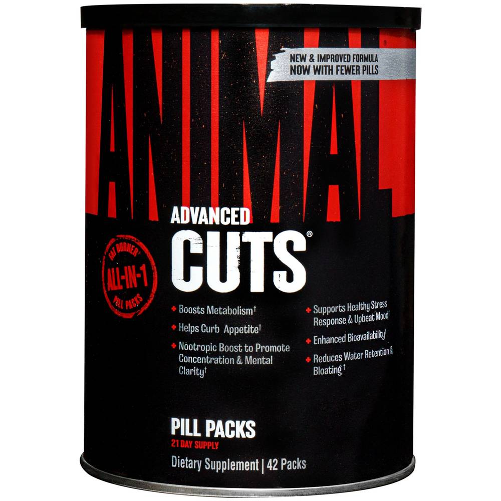 Universal Nutrition Animal Cuts Pill packs (42 ct)