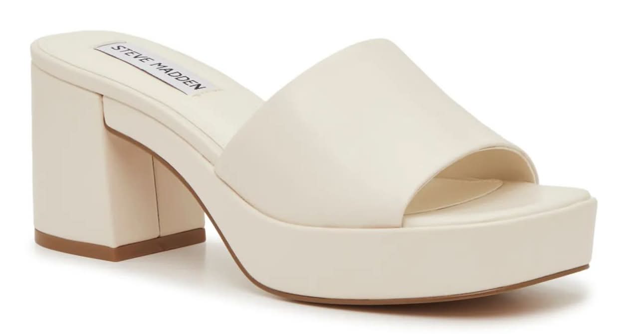 Steve Madden Islah Sandal (Off White Medium - 7)