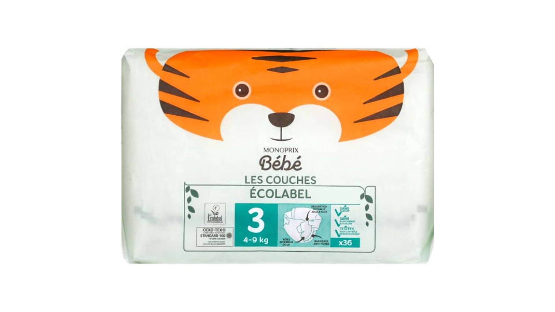 Monoprix Bébé - Couches écologiques pour enfants, 3 (36)