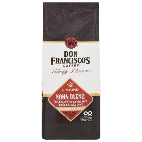 Don Francisco's Family Reserve Medium Roast Ground Kona Blend Coffee (10 oz)