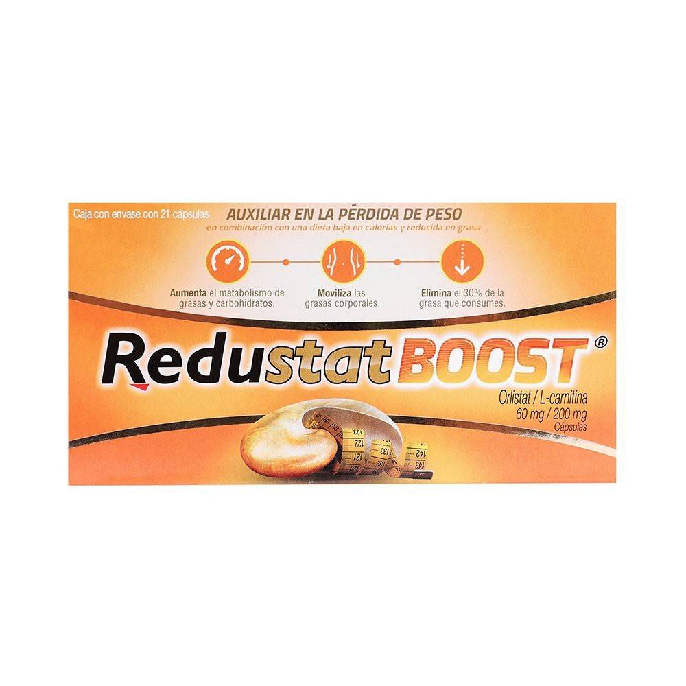 orlistat/l-carnitina Orlistat L-Carnitina Redustat Boost LIOMONT 60 mg/200 mg 56 Cápsulas a  precio de socio
