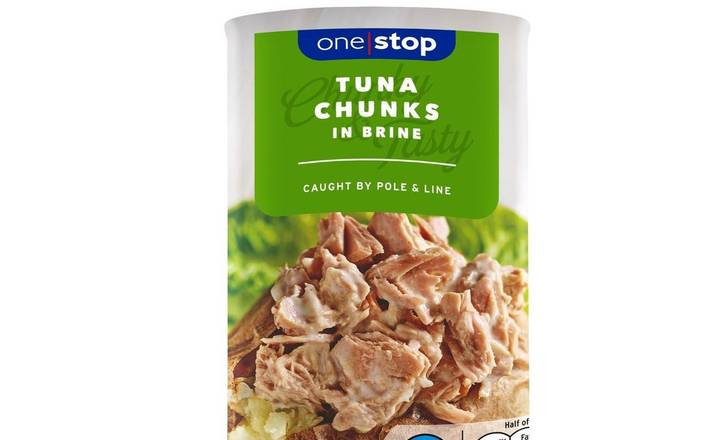 One Stop Tuna Chunks in Brine 145g (400736)