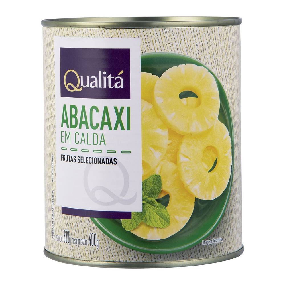 Qualitá abacaxi em calda (400 g)