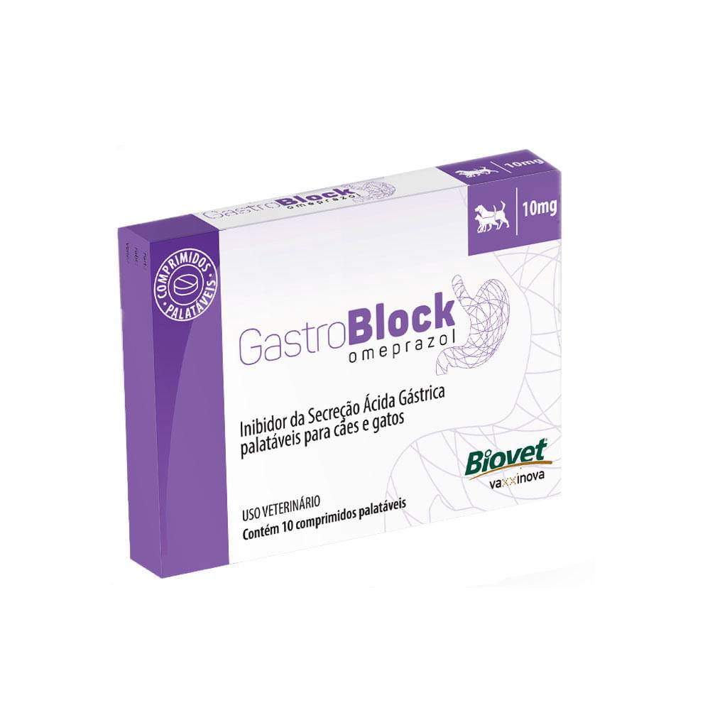 Biovet gastroblock (10 comprimidos x 10mg)