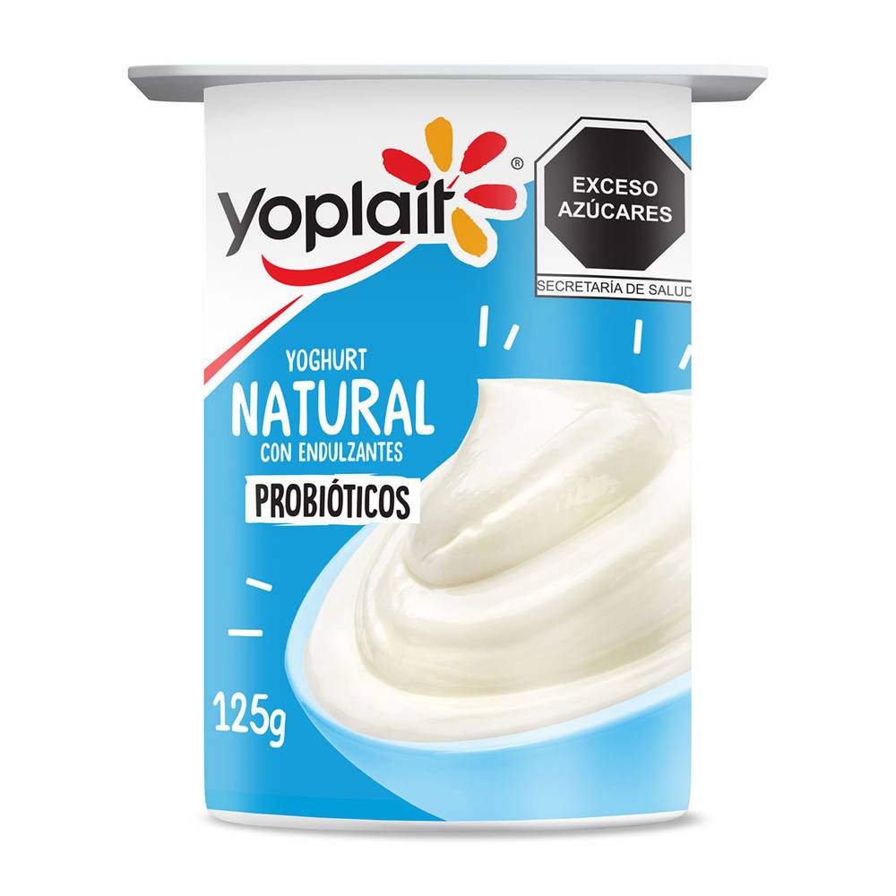 Yoplait · Yoghurt natural con endulzante y probióticos (125 g)