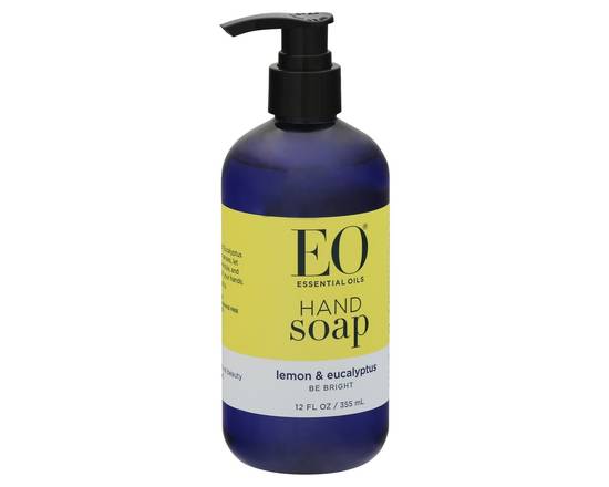 Eo · Lemon & Eucalyptus Liquid Hand Soap (12 fl oz)