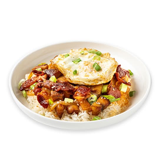 Bacon Kimchi Rice Bowl