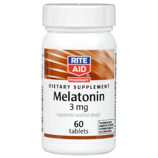 Rite Aid Melatonin 3mg (60 ct)