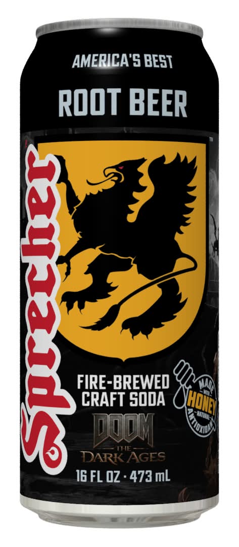 Sprecher Root Beer Craft Soda (16 fl oz)