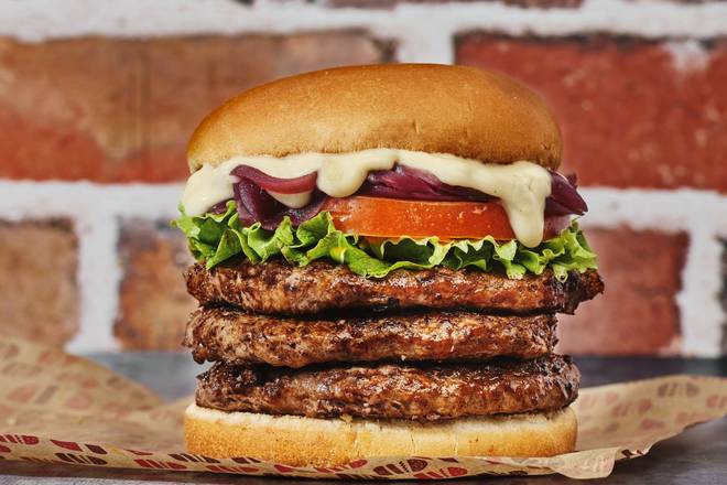 🍔 🇫🇷 🧀 Triple Raclette Burger