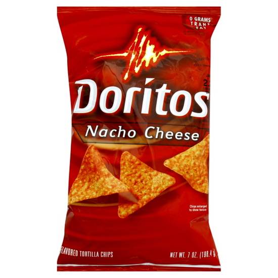 Doritos Nacho Cheese Tortilla Chips | Delivery Near You | Uber Eats