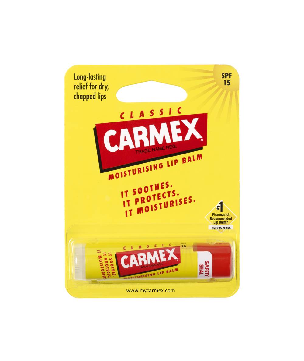 Carmex - Baume hydratant pour les lèvres spf 15 (4,25g)