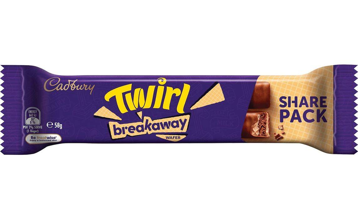 Cadbury Twirl Breakaway 58G