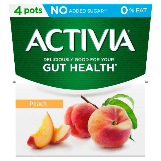 Activia Gut Health Yogurt (peach)