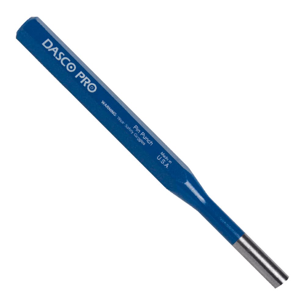 Dasco Pro 1/4 In. High Carbon Steel Pin Punch 6 In. L 1 Pc