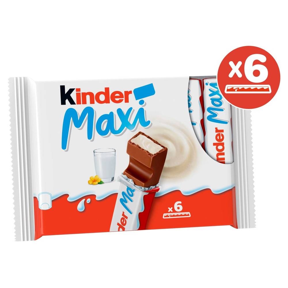 Kinder Maxi 6 Pièces 126 g